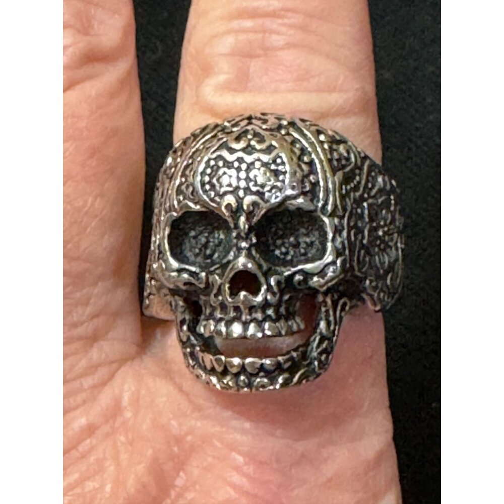 Invicta Skull Stainless Steel Men's Size 10 Gothic